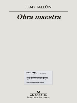 cover image of Obra maestra